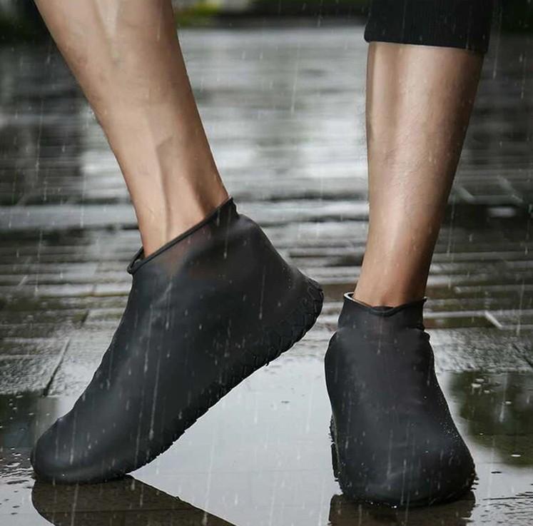 硅胶防水雨天雨鞋套防滑加厚**成人男女下雨便携防雨