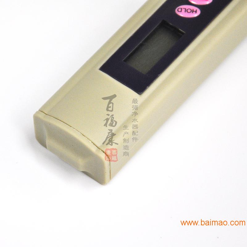国产3键TDS笔净水器tds值检测笔带温度显示测试