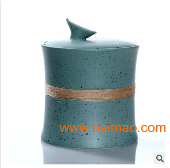 鼎艺品牌 陶瓷罐茶叶罐密封罐贮藏罐冰釉罐