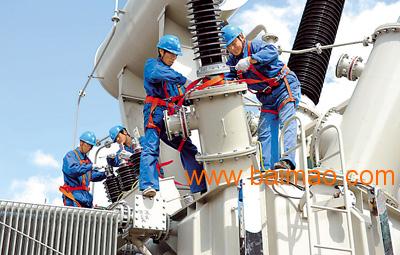 黄岛电力施工母线槽安装电缆抢修