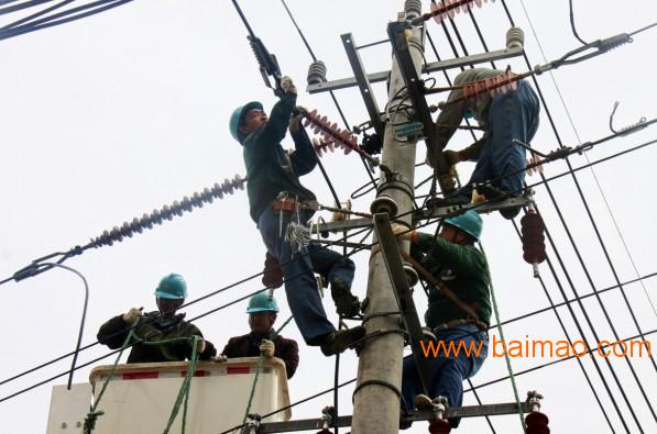 黄岛电力施工母线槽安装电缆抢修