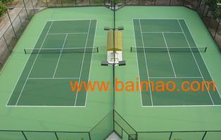 成都硅PU塑胶网球场特性/网球场造价施工方法