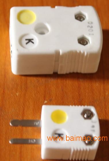 进口热电偶OSTW-K-M/F圆孔插头热电偶连接器
