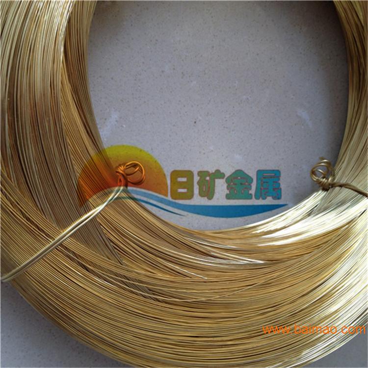 H62黄铜线 温州黄铜线 饰品首饰黄铜线 黄铜丝