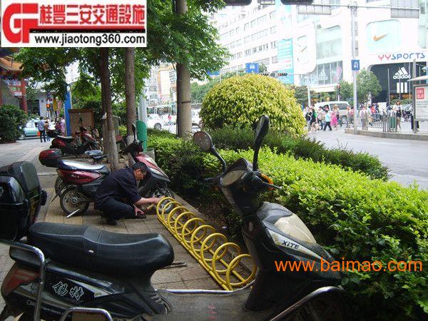 连云港自行车停车架，桂丰牌自行车停车架厂家提供