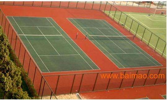深圳硅PU网球场施工价格 硅PU网球场建设的介绍