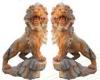 汉白玉石狮子，汉白玉蹲狮，西方人物雕塑，欧式人物
