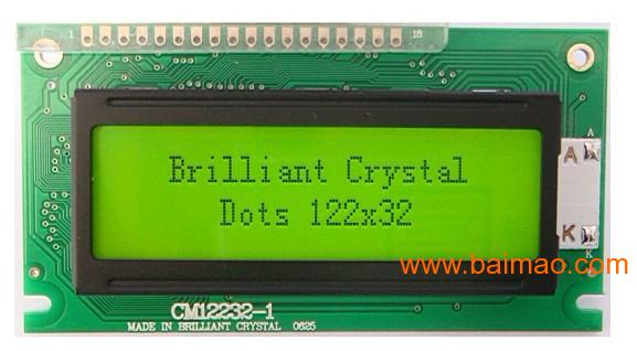 LCD显示模组lcm12232点阵液晶显示模块1