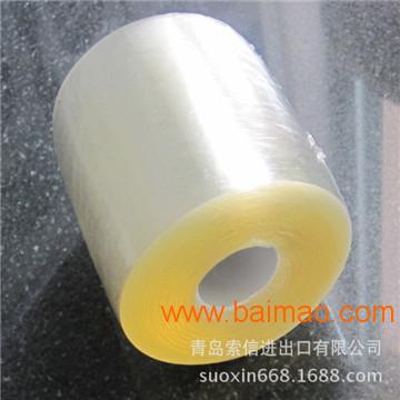 PVC缠绕膜生产厂家1.3米宽 微黄色供应山东直供