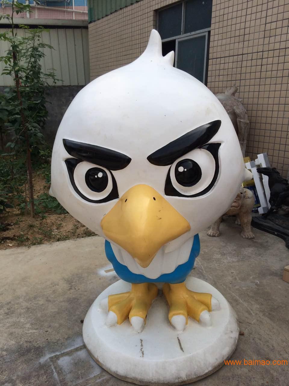 卡通动物玻璃钢雕塑东莞厂家可定做**