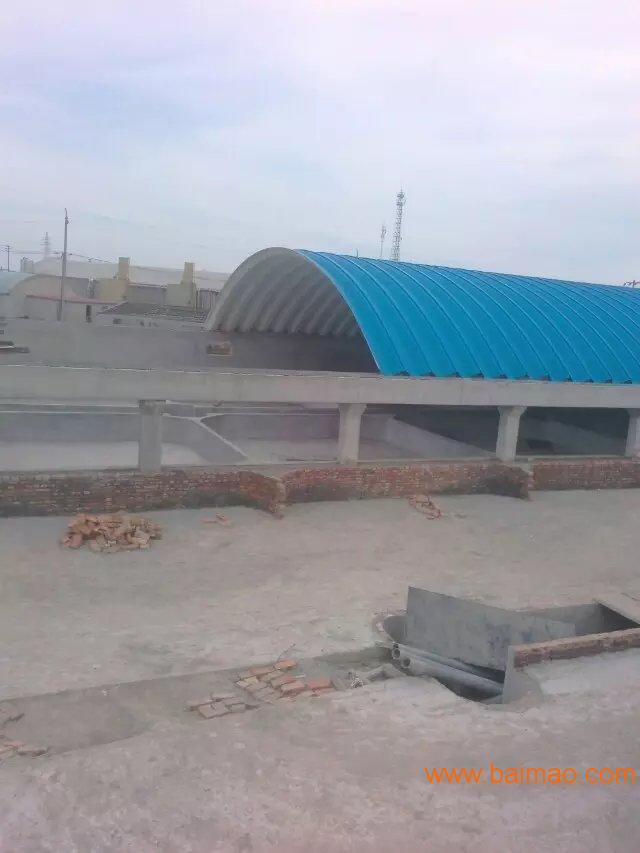 北京地区拱形屋顶 金属波纹屋面 无梁拱棚厂家