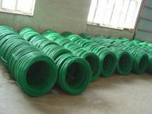 PVC包塑丝耐腐蚀常用于建筑绑丝和拧花网丝