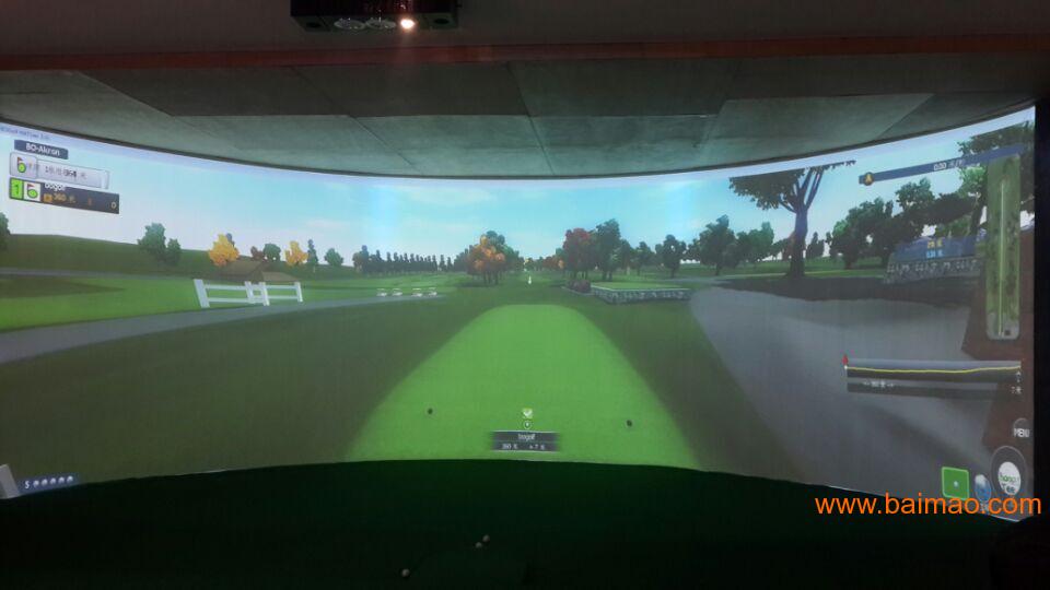 美国高速**室内模拟高尔夫
