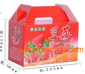 草莓礼品盒包装_草莓礼品盒厂家_草莓包装盒印刷
