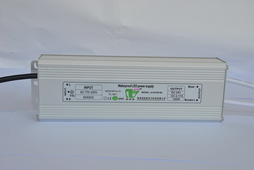 厂家供应LED防水恒压电源100W/12V驱动电源