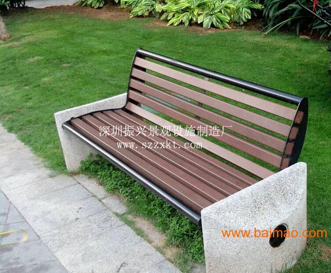 北京休闲椅厂家 防腐木公园休闲椅