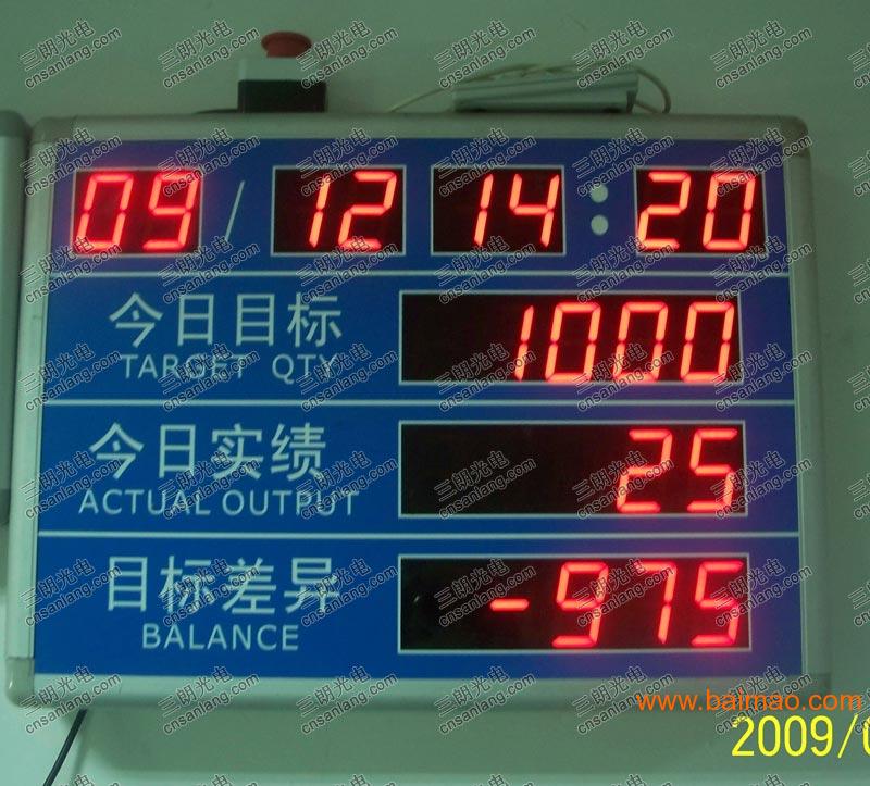 上海LED工业电子看板，北京LED生产线显示屏厂商