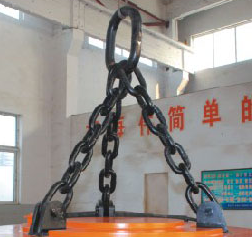 电磁吸盘链条厂家，山东直径25承重16吨吸盘链条