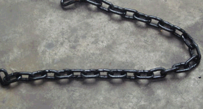 临沂镀锌护栏铁链，护栏链条标准型号，护栏链条规格