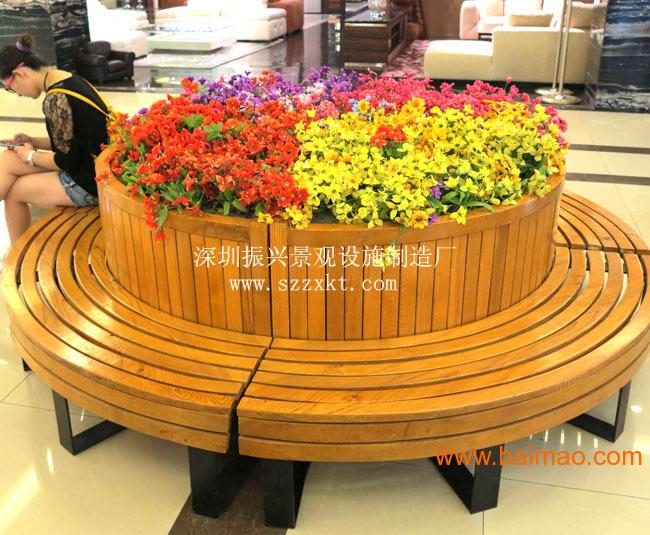 贵州景区木制花盆花箱花车厂家直销 低价出售