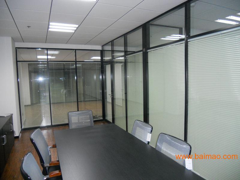 广西贺州办公室隔断，办公高隔间装修，玻璃隔断批发