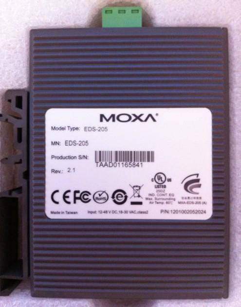 低价销售MOXA EDS-205 EDS-408A