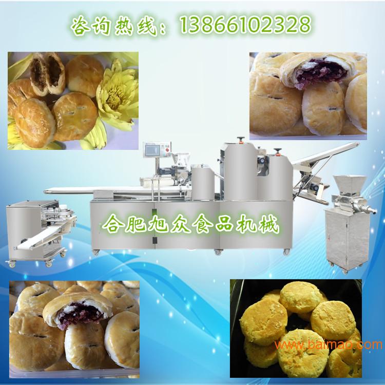 **自动酥饼机，苏式月饼机，绿豆饼机，酥饼生产线