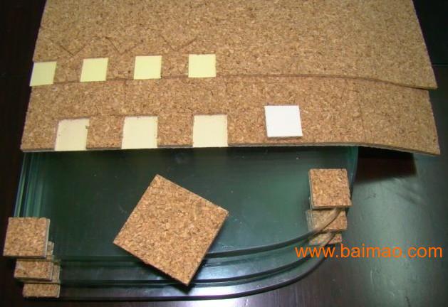 厂家供应软木玻璃防震垫/软木玻璃防滑垫/玻璃保护垫