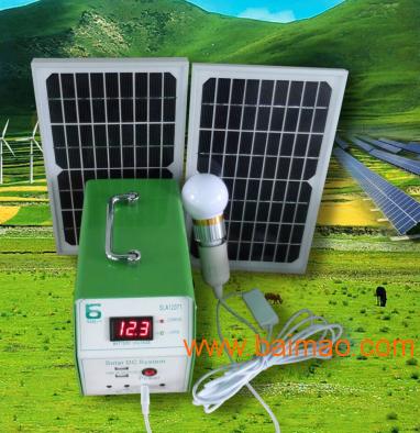小型便携式太阳能发电系统