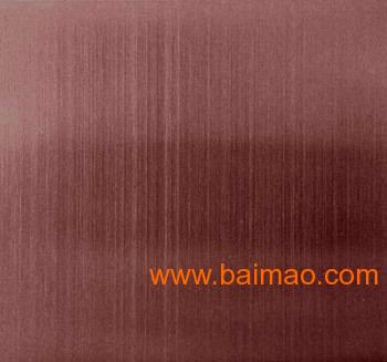 红古铜不锈钢拉丝板供应商 不锈钢拉丝板厂家直销