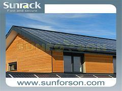 屋顶太阳能支架**卖店 厦门哪里有卖**的阳程阳光斜屋顶支架系统-铁皮屋顶