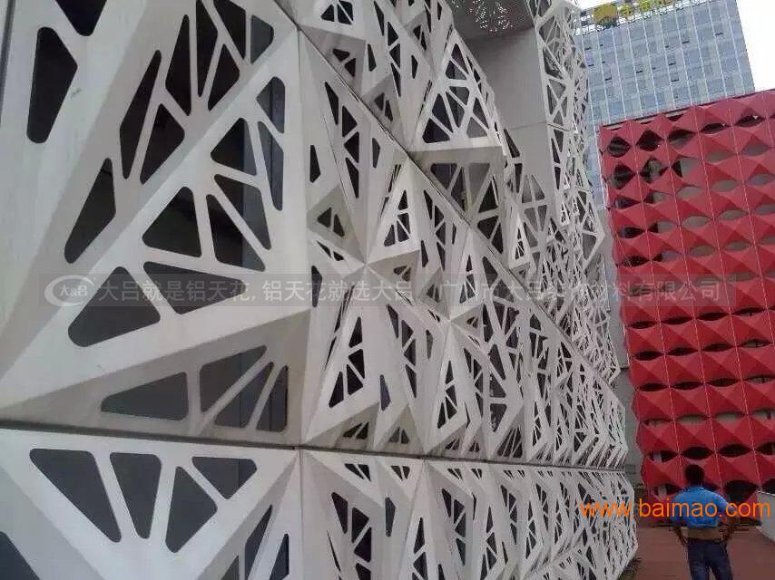 大吕外墙雕花铝单板   艺术镂空雕花铝单