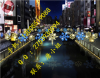 韩国商业街装饰灯设计 LED过街灯工程实拍图