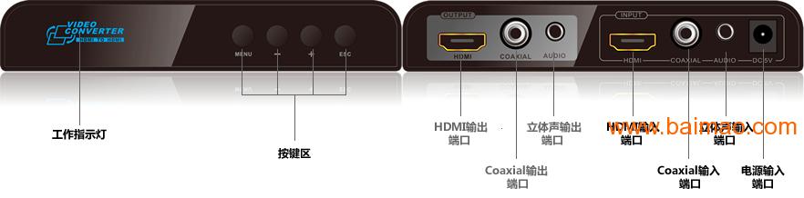 HDMI厂家朗强LKV323 HDMI音视频处理器
