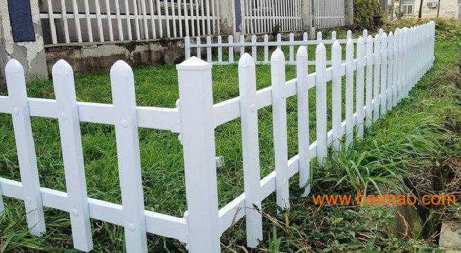 厂家直供pvc草坪塑钢护栏 防护围栏 塑钢栅栏