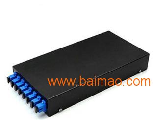 8口光纤盒FC光缆终端盒SC熔纤盒防水接线盒方口