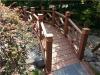 福州公园景观桥,福州塑木拱桥厂家,福州塑木地板小道 御木堂景观
