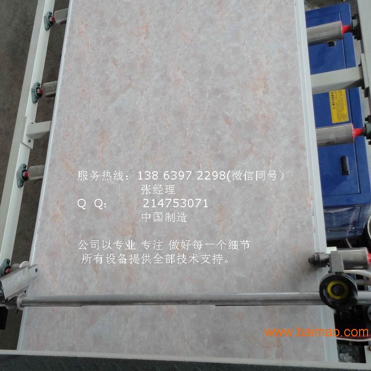 供应PVC仿大理石板生产线
