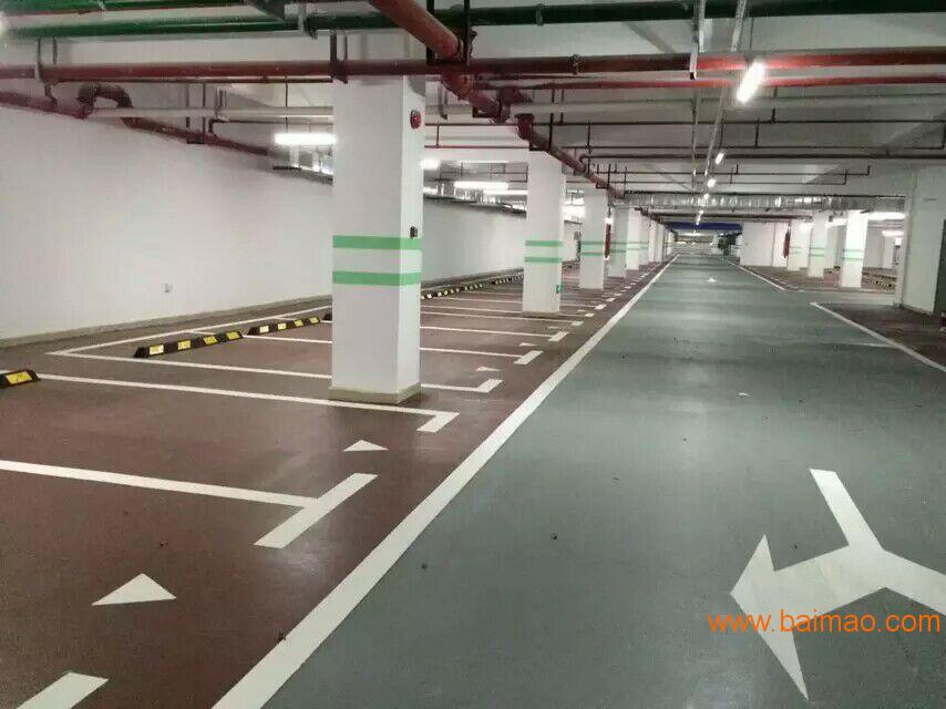 深圳交通设施 停车场环氧地坪漆施工 停车位热熔划线