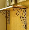 欧式厨房壁饰转角架 浴室支架托架 创意铁艺仿古壁式