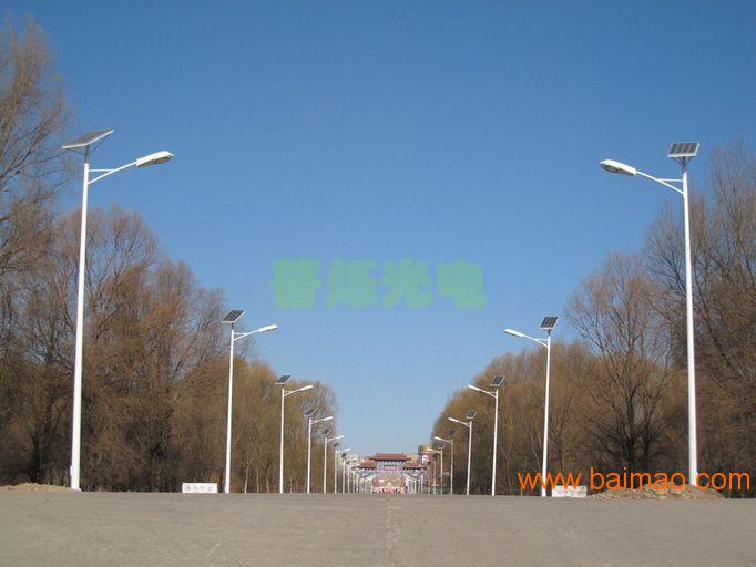 安徽农村亮化工程必选太阳能路灯 LED路灯头 锂电