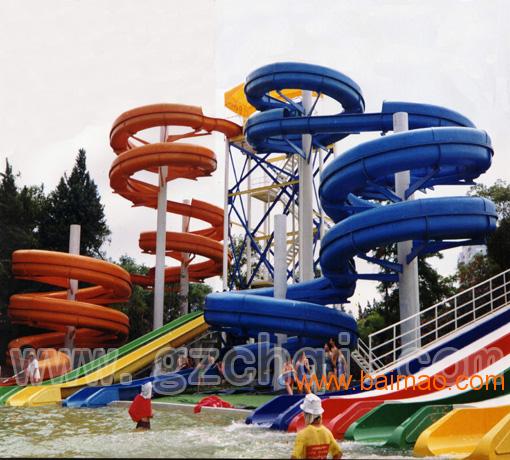 水上乐园设备      螺旋滑梯