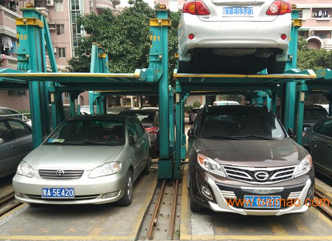 广州共创双柱简易升降停车设备厂家