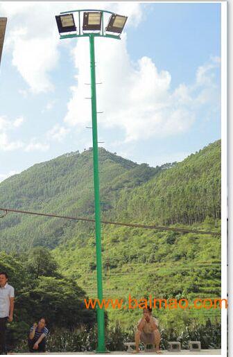 生产球场灯杆高度7.6米高厂家
