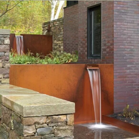 锈钢板，景观园林幕墙用钢，锈红钢板，耐候板