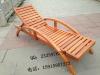上海泳池塑料沙滩椅 户外实木躺椅 **木质沙滩椅