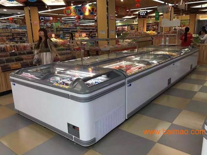 供应安德利组合冷冻岛柜 食品冷冻柜 超市冷藏岛柜