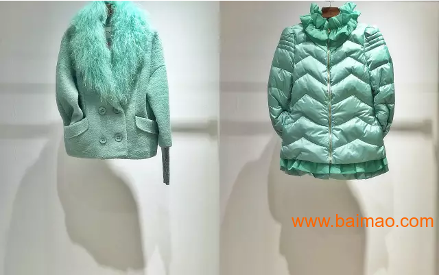 杭州知名品牌伊菲尚2014冬装批发，品牌折扣女装