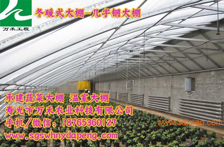 冬暖式大棚几字钢型-寿光市万禾农业科技有限公司