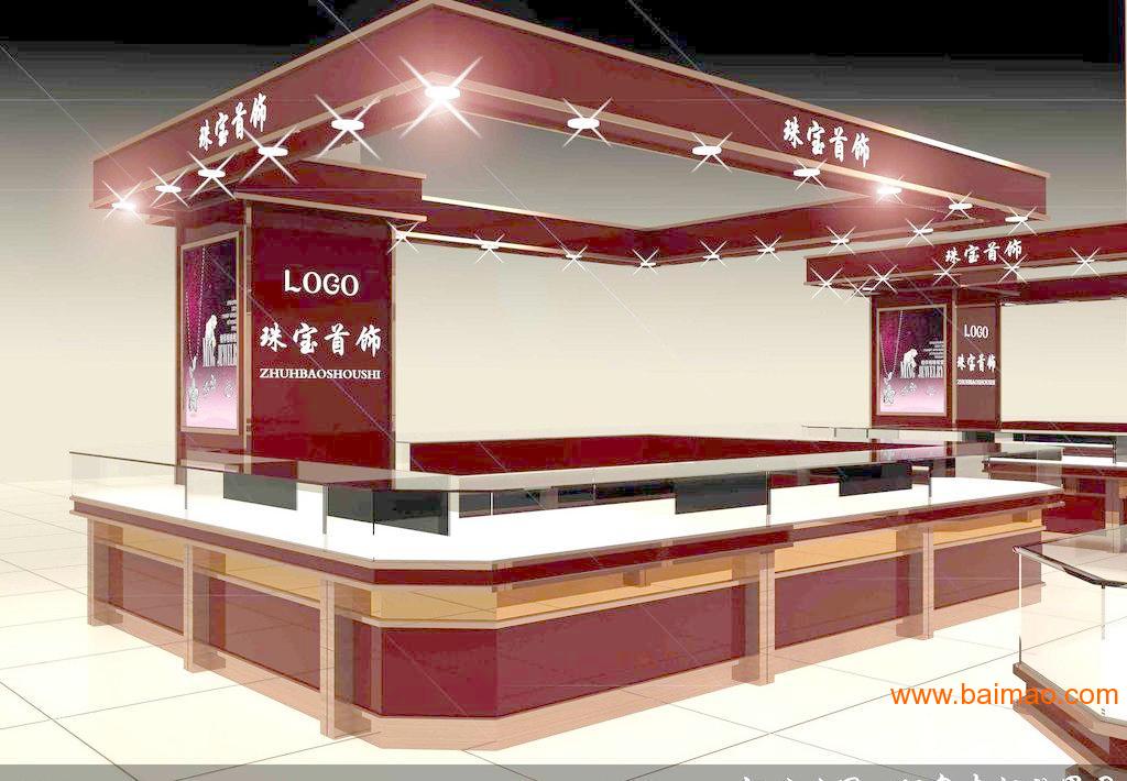 福建信誉好的展柜设计公司 提供福州珠宝展柜信息